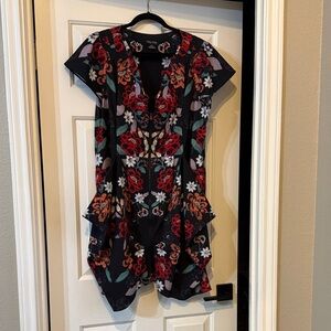 City Chic Black Vibrant Dress